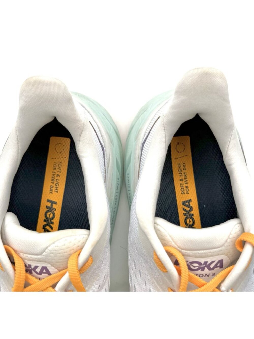 Hoka One One Clifton 8 Women's 1119394 BDBW Shoes Running Sneakers  9B - Picture 10 of 12